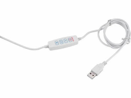 Nastavenie Stolovej Lampy S Lupou A Usb Nabijanim 2400lm Biela