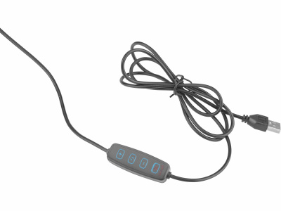 Stolová lampa s lupou a USB nabíjaním 2400lm