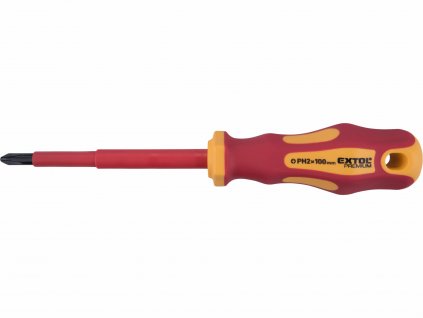 skrutkovac elektrikarsky krizovy 1000v vde ph2 x 100mm crv