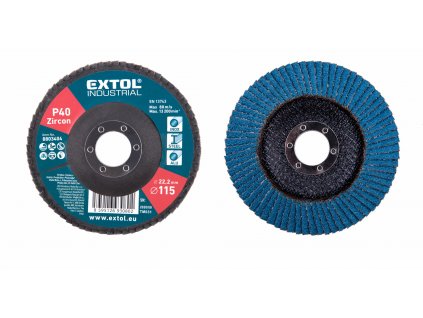 lamelovy kotuc sikmy zirkon 115x222mm p40 115mm p40