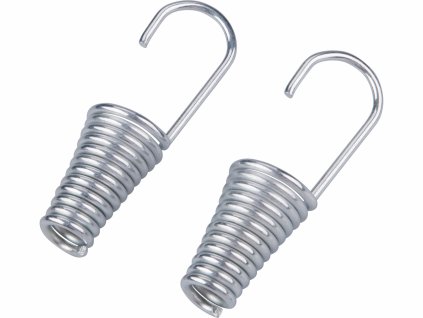 haky na elasticke popruhy 2ks pr 4mm pozinkovane 2
