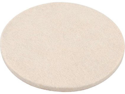 Leštiaci filcový kotúč so suchým zipsom Ø115x7mm stredne jemná plsť