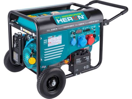 Elektrocentrála benzínová a plynová s diaľkovým ovládaním, 3F, 8,2kW, 17HP