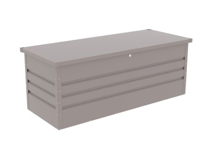 Záhradný box Denver 560L, plechový, šedý