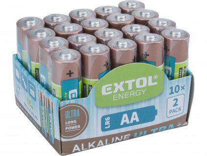 alkalicka bateria 20ks 15v 2