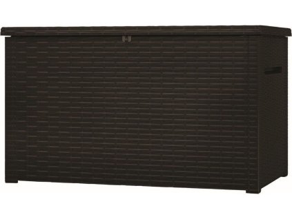Záhradný box Keter Java 870L, ratan hnedý