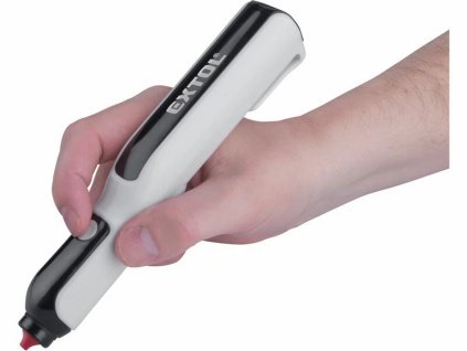 priklad pouzitia tavneho lepiaceho pera 8891503 Extol Premium