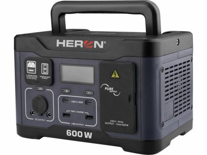 prenosna nabijacia stanica aku 230v 1200w 921wh lifepo4 usb 8896800 Heron