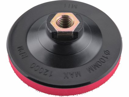 Tanier unášací so suchým zipsom pre uhlovú brúsku, Ø100mm, EXTOL CRAFT