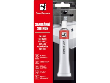 silikon sanitarny 23ml biely den braven 2