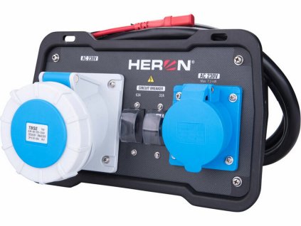 kabel prepojovaci s panelom 1x 16a 1x 32a pre 8896233 heron 1