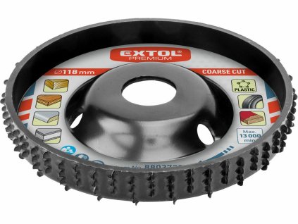 extol premium 8803720 Rasplovy kotuc hruby obly 118x18x222mm