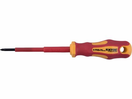 krizovy elektrikarsky skrutkovac 1000v vde ph0 x 75mm crv