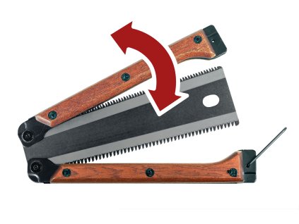 pilka japonska obojstranna 300mm skladacia ohybna cepel 08mm zuby na oboch stranach 10tpi12tpi 3