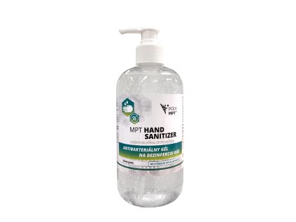 Dezinfekčný gél na ruky MPT HAND SANITIZER 0,5 L - POLYMPT.SK