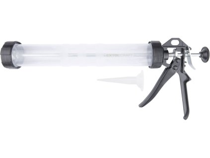 Pistol na tmel zatvorena transparentna 375mm 700ml EXTOL CRAFT