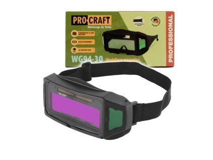 Zváračské samostmievacie okuliare Procraft WG94-30