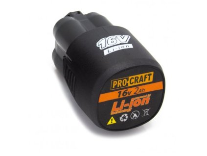 Batéria akumulátorová, 16V Li-ion, 2000mAh Procraft 16/2