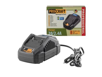 Nabíječka pro 20V Li-ion baterie Procraft 20/2.4А Fast Charge