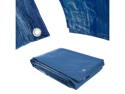 Plachta BT2x3 50g/m2 nepremokavá s okami 2x3 m modrá