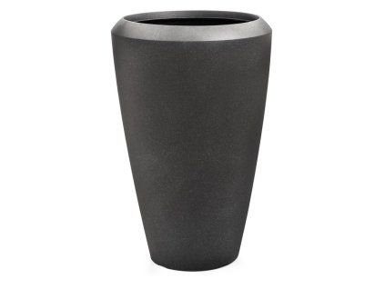 Kvetináč G21 Coal Oval 55 x 55 x 86,3