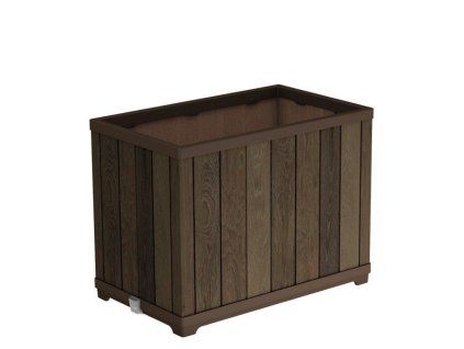 Kvetináč Keter Deco Rectangle Tall walnut