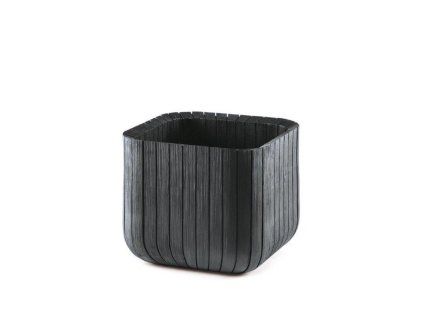 Kvetináč Keter Cube Planter M antracit