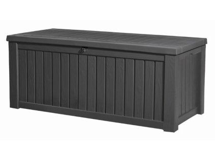 Záhradný box Keter Rockwood 570 L grafitový