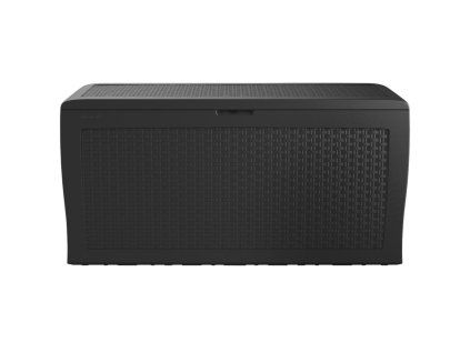 Záhradný box Keter Samoa Rattan Box 270L grafitový