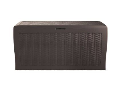 Záhradný box Keter Samoa Rattan Box 270L hnedý