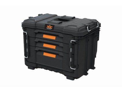 Box Keter ROC Pro Gear 2.0 s tromi zásuvkami
