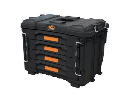 Box Keter ROC Pro Gear 2.0 so štyrmi zásuvkami XL