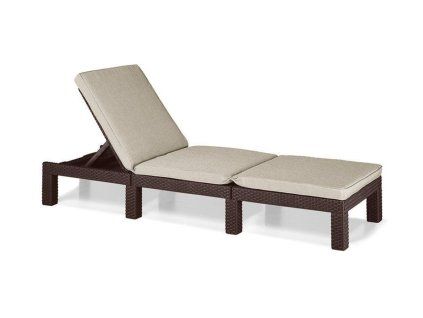 Ležadlo Keter Daytona Deluxe hnědé