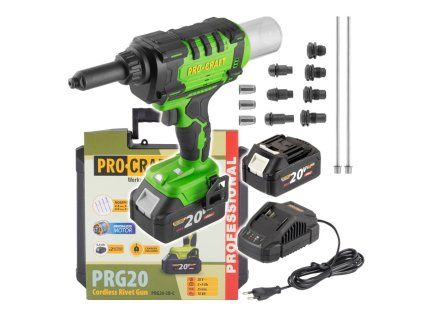Aku nýtovací pistole Procraft PRG20