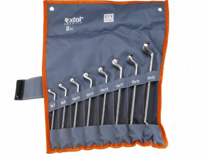 ockove vyhnute kluce 8 dielna sada 6 22mm crv 3