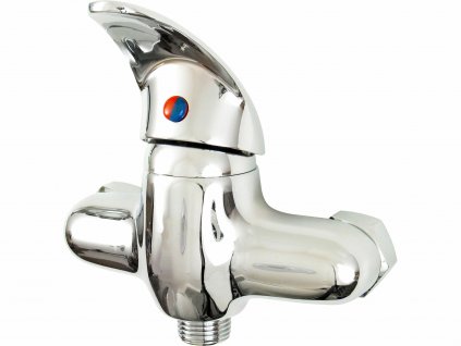 nastenna sprchova bateria rozstup 100mm 100mm 35mm chrom viking