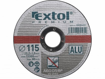 rezny kotuc na hlinik 115x10mm