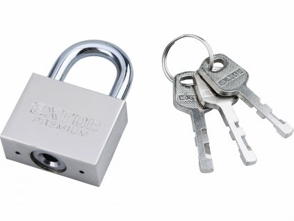 visaci zamok 40mm ocelovy poniklovany