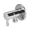 Rohový ventil s keramickým vrškom, 1/2" -3/8", mosadz, 154g