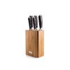 Sada nožov G21 Gourmet Stone 5 ks + bambusový blok