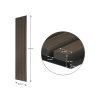 Nástenný obkladový zvukový panel, 2ks, Dizajn - tmavý orech
