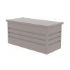 Záhradný box G21 Denver 280 l, plechový, šedý