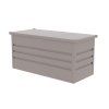 Záhradný box G21 Denver 400 l, plechový, šedý