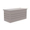 Záhradný box G21 Denver 400 l, plechový, šedý