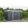 Záhradný domček GRAH 700x340x206 cm, antracitový