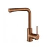 Kuchynská batéria AQUASANITA - HELIKA FORTE 5553 s pákovým ovládaním, medenná