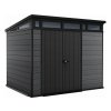 Záhradný domček Keter Cortina 9x7 grafitový, s podlahou