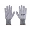 Rukavice polyesterové polomáčané v polyuretáne, 9", EXTOL PREMIUM