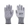 Rukavice polyesterové polomáčané v polyuretáne, 10", EXTOL PREMIUM