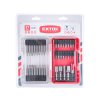 Bity a nastrcne kluce sada 37ks magneticky nadstavec plastova krabicka EXTOL PREMIUM 4